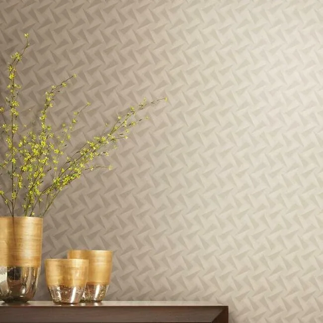York Wallcoverings Petite Pivots Sand Wallpaper - SKU GM7572