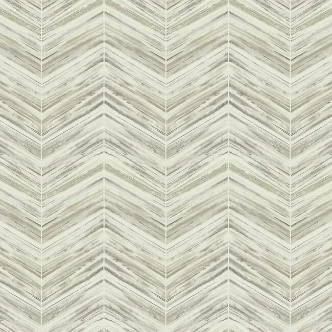 BW3912 | Petite Watercolor Chevron Cream Wallpaper