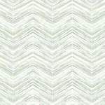 York Wallcoverings Petite Watercolor Chevron White & Grey Wallpaper - SKU BW3913