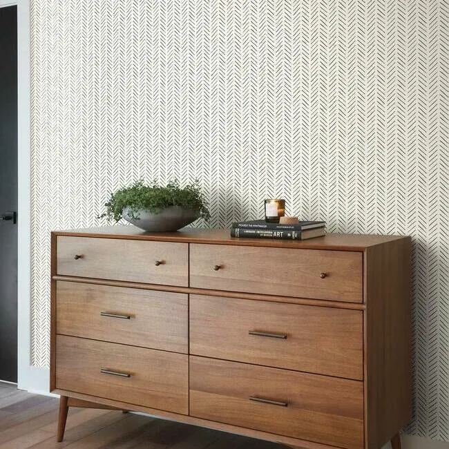 York Wallcoverings Pick-Up Sticks Black Wallpaper | Wallpaper Twins York Wallcoverings Pick-Up Sticks Black Wallpaper - SKU MK1170