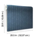 York Wallcoverings Pick-Up Sticks Blue Wallpaper - SKU MK1173