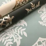 York Wallcoverings Pineapple Plantation Gold Wallpaper - SKU DM4971