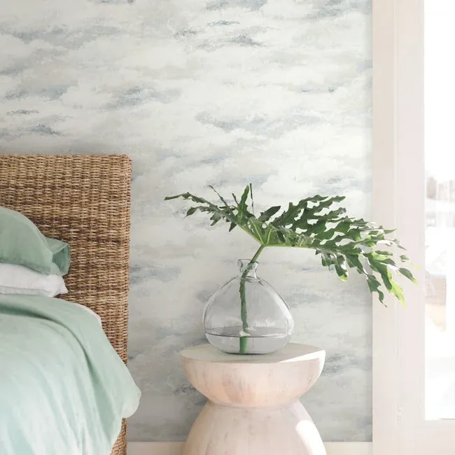 York Wallcoverings Plein Air Beige & Grey Wallpaper - SKU MN1811