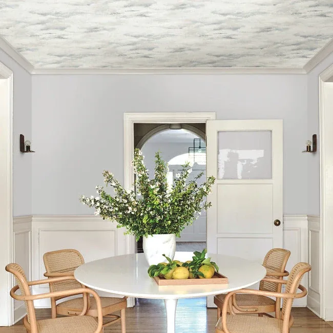 York Wallcoverings Plein Air Beige & Grey Wallpaper - SKU MN1811