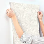 York Wallcoverings Pomegranate Beige Wallpaper - SKU RP7388