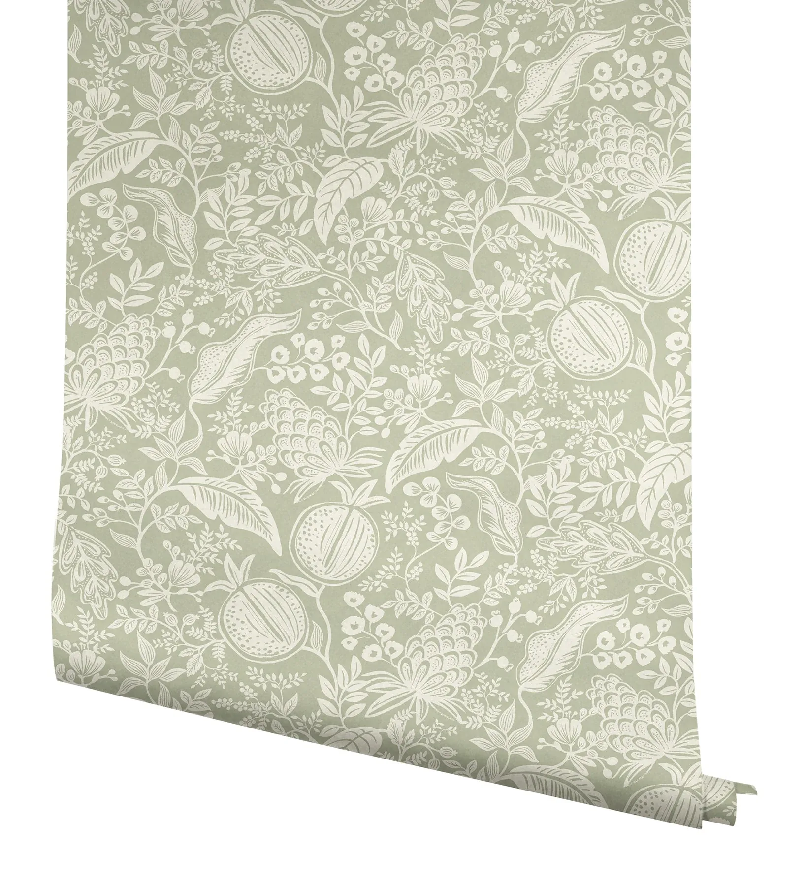 York Wallcoverings Pomegranate Pistachio Peel & Stick Wallpaper | Wallpaper Twins York Wallcoverings Pomegranate Pistachio Peel & Stick Wallpaper - SKU PSW1630RL