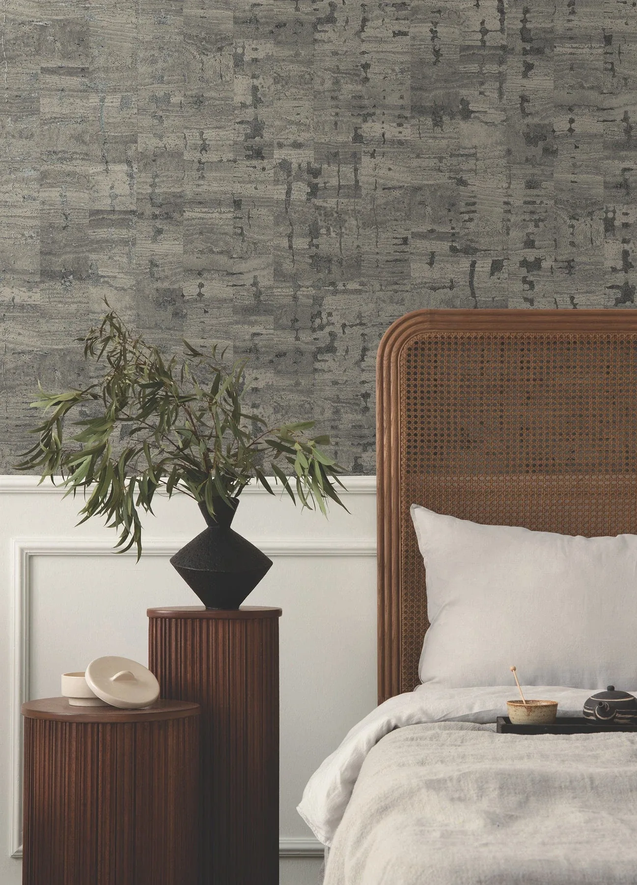 York Wallcoverings Pop The Cork Charcoal Wallpaper - SKU GN2654