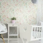 York Wallcoverings Posey Sidewall Pastel Peel & Stick Wallpaper | Wallpaper Twins York Wallcoverings Posey Sidewall Pastel Peel & Stick Wallpaper - SKU PSW1186RL