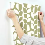 York Wallcoverings Primitive Vines Gold Metallic Wallpaper - SKU BW3892