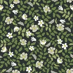 York Wallcoverings Primrose Off White & Black Peel & Stick Wallpaper | Wallpaper Twins York Wallcoverings Primrose Off White & Black Peel & Stick Wallpaper - SKU PSW1315RL