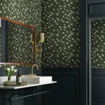 York Wallcoverings Primrose Off White & Black Peel & Stick Wallpaper | Wallpaper Twins York Wallcoverings Primrose Off White & Black Peel & Stick Wallpaper - SKU PSW1315RL
