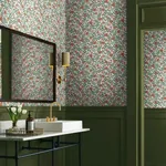 York Wallcoverings Primrose Rose & Cream Peel & Stick Wallpaper | Wallpaper Twins York Wallcoverings Primrose Rose & Cream Peel & Stick Wallpaper - SKU PSW1313RL
