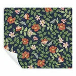 York Wallcoverings Primrose Rose & Navy Peel & Stick Wallpaper | Wallpaper Twins York Wallcoverings Primrose Rose & Navy Peel & Stick Wallpaper - SKU PSW1314RL