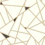 York Wallcoverings Prismatic Gold & Black Wallpaper | Wallpaper Twins York Wallcoverings Prismatic Gold & Black Wallpaper - SKU RY2702