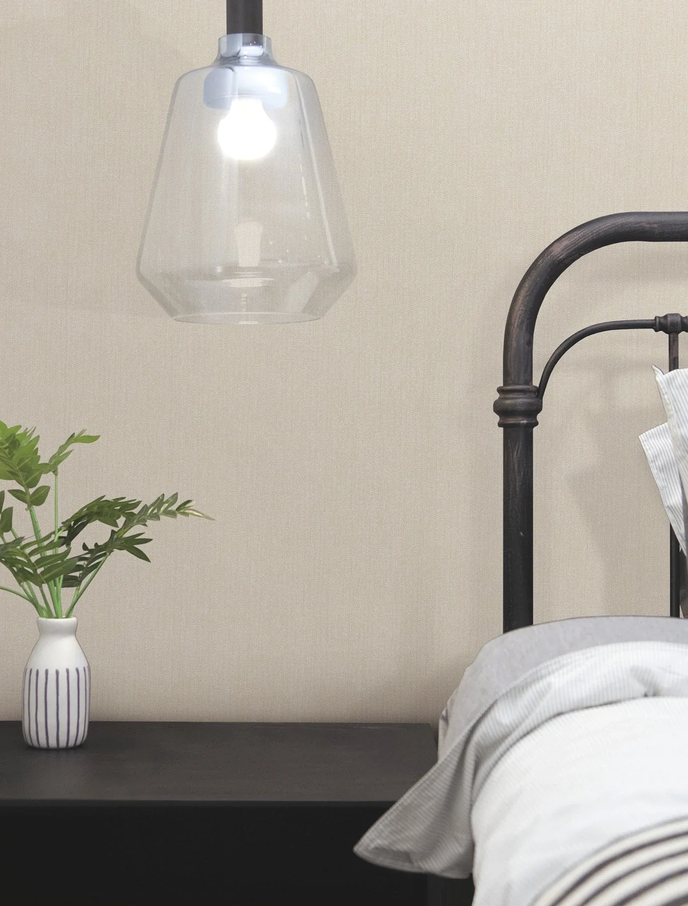 York Wallcoverings Purl One Cream Wallpaper - SKU UD2507N