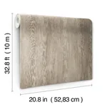 York Wallcoverings Quarter Sawn Wood Brown Wallpaper | Wallpaper Twins York Wallcoverings Quarter Sawn Wood Brown Wallpaper - SKU FH4054