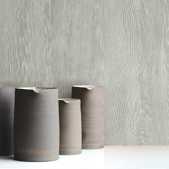 York Wallcoverings Quarter Sawn Wood Grey Wallpaper | Wallpaper Twins York Wallcoverings Quarter Sawn Wood Grey Wallpaper - SKU FH4051