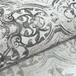 York Wallcoverings Quartet White & Black Wallpaper | Wallpaper Twins York Wallcoverings Quartet White & Black Wallpaper - SKU MN1890