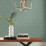 York Wallcoverings Quatrefoil Trellis Blue Peel & Stick Wallpaper | Wallpaper Twins York Wallcoverings Quatrefoil Trellis Blue Peel & Stick Wallpaper - SKU PSW1066RL