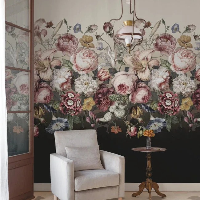 York Wallcoverings Rachel Rose Taupe Wall Mural - SKU BL1821M
