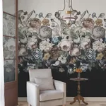 York Wallcoverings Rachel Rose White Wall Mural - SKU BL1822M