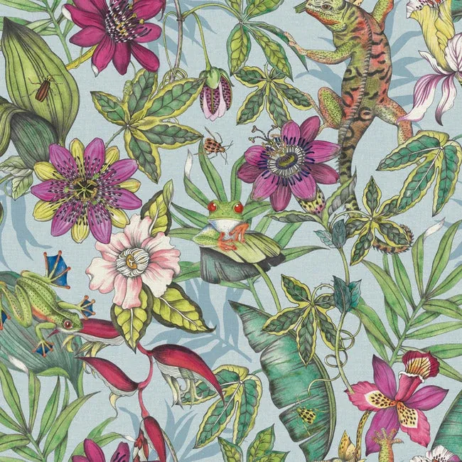 York Wallcoverings Rainforest Multicolor Wallpaper - SKU BL1701