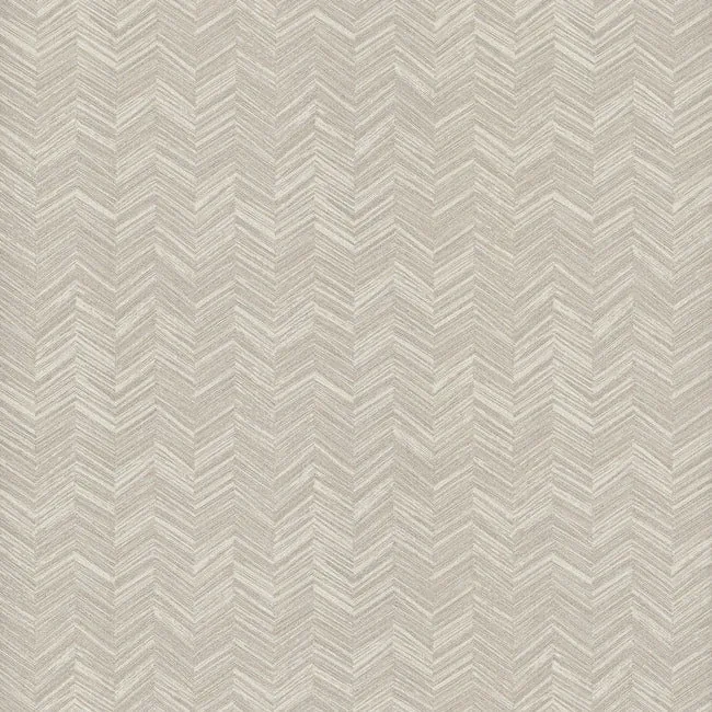 York Wallcoverings Raised Chevron Light Grey Wallpaper - SKU SI25360