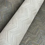 York Wallcoverings Raised Chevron Light Grey Wallpaper | Wallpaper Twins York Wallcoverings Raised Chevron Light Grey Wallpaper - SKU SI25360