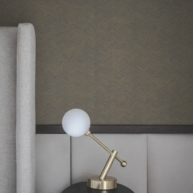 York Wallcoverings Raised Chevron Royal Blue Wallpaper | Wallpaper Twins York Wallcoverings Raised Chevron Royal Blue Wallpaper - SKU SI25364
