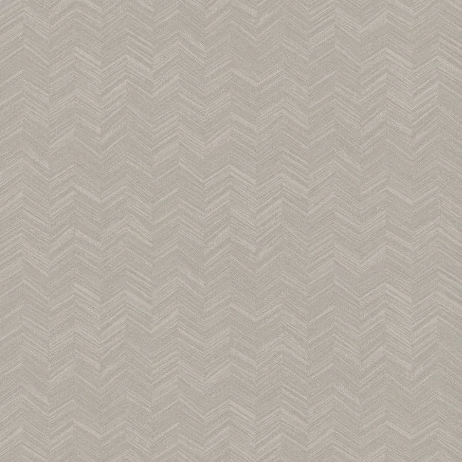 York Wallcoverings Raised Chevron Taupe Wallpaper - SKU SI25362