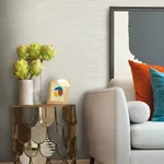 York Wallcoverings Ramie Weave Light Grey Wallpaper | Wallpaper Twins York Wallcoverings Ramie Weave Light Grey Wallpaper - SKU CD1032N