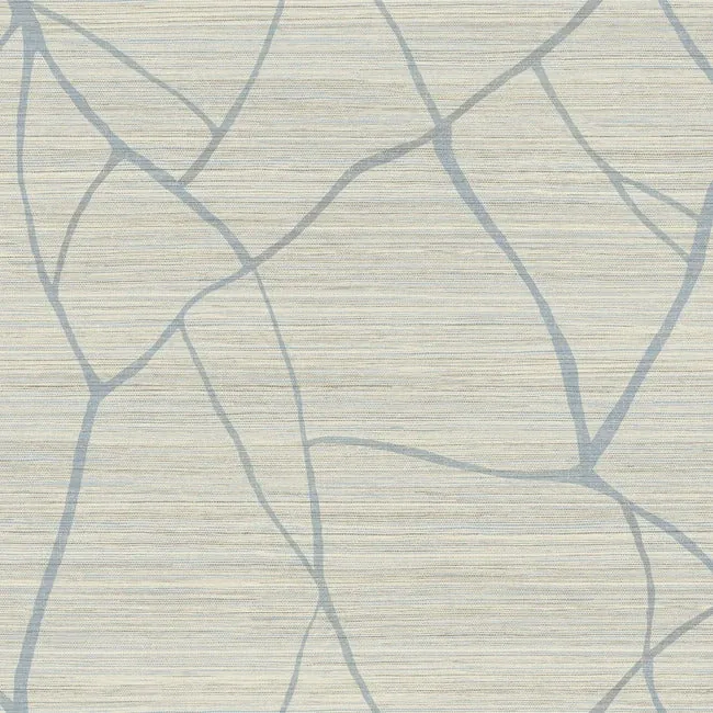 York Wallcoverings Raska Smokey Blue Wallpaper - SKU AG2086