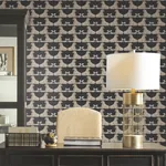 York Wallcoverings Reclining Cheetahs Black Peel & Stick Wallpaper | Wallpaper Twins York Wallcoverings Reclining Cheetahs Black Peel & Stick Wallpaper - SKU PSW1355RL