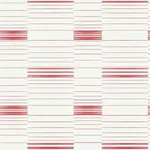 York Wallcoverings Red & White Dashing Stripe Wallpaper - SKU SR1577