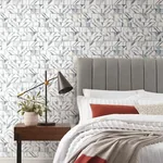 York Wallcoverings Refraction Blue & Grey Peel & Stick Wallpaper | Wallpaper Twins York Wallcoverings Refraction Blue & Grey Peel & Stick Wallpaper - SKU PSW1221RL