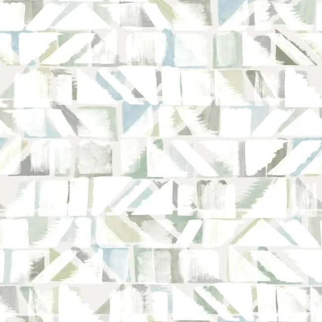 York Wallcoverings Refraction Blue Peel & Stick Wallpaper - SKU PSW1219RL