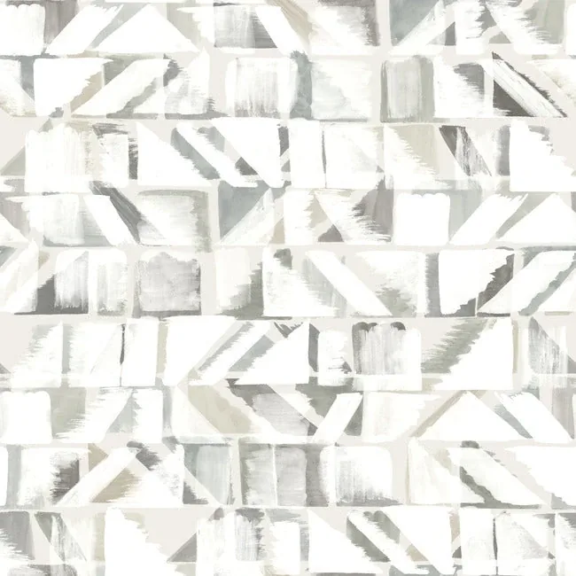 York Wallcoverings Refraction Neutral Peel & Stick Wallpaper - SKU PSW1220RL