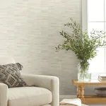 York Wallcoverings Reserve Off White Wallpaper - SKU OM3602