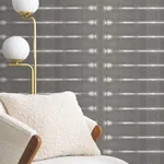 York Wallcoverings Resound Graphite Wallpaper | Wallpaper Twins York Wallcoverings Resound Graphite Wallpaper - SKU UD2519N
