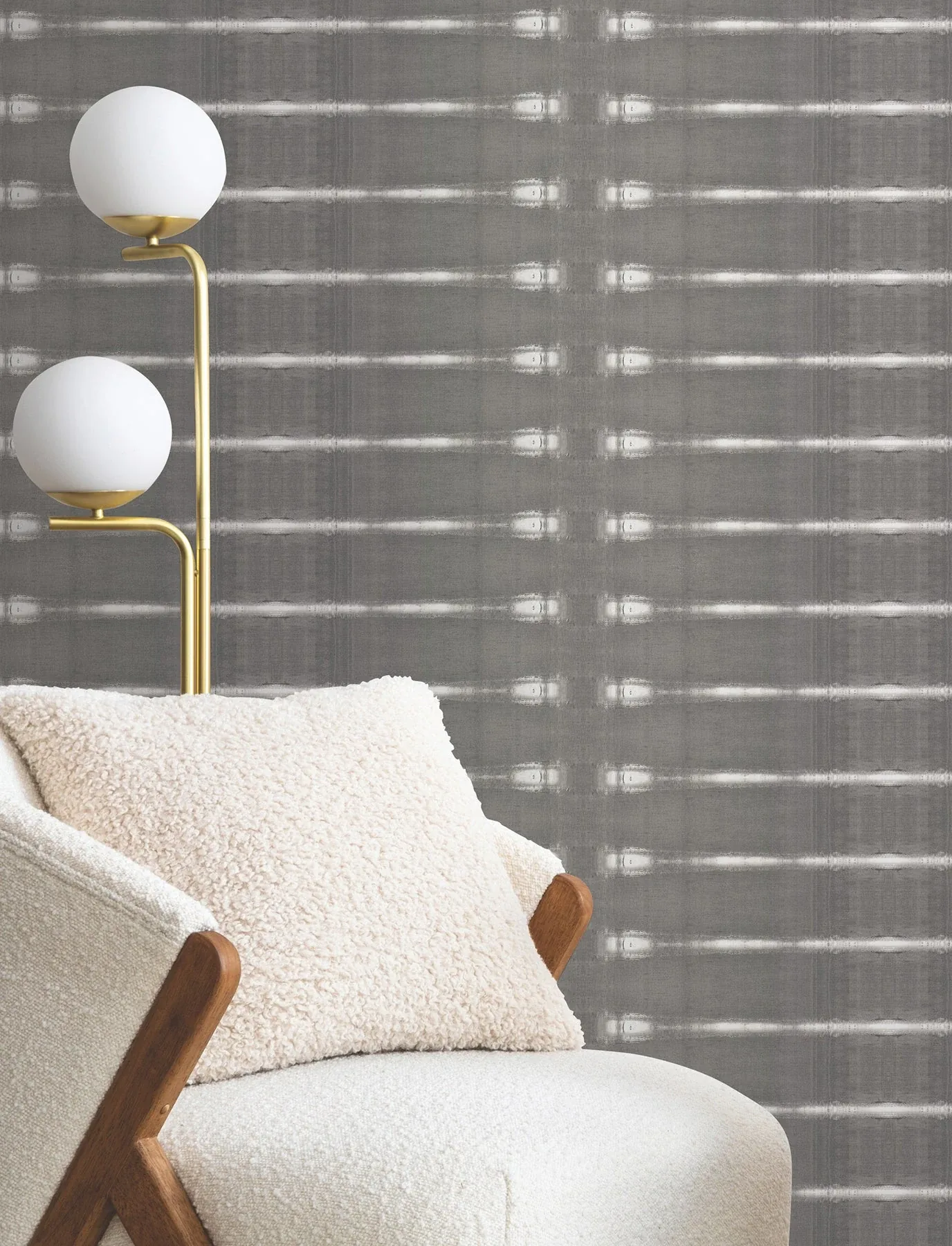 York Wallcoverings Resound Graphite Wallpaper | Wallpaper Twins York Wallcoverings Resound Graphite Wallpaper - SKU UD2519N