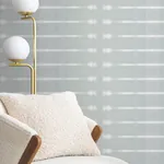 York Wallcoverings Resound Mist Wallpaper | Wallpaper Twins York Wallcoverings Resound Mist Wallpaper - SKU UD2520N