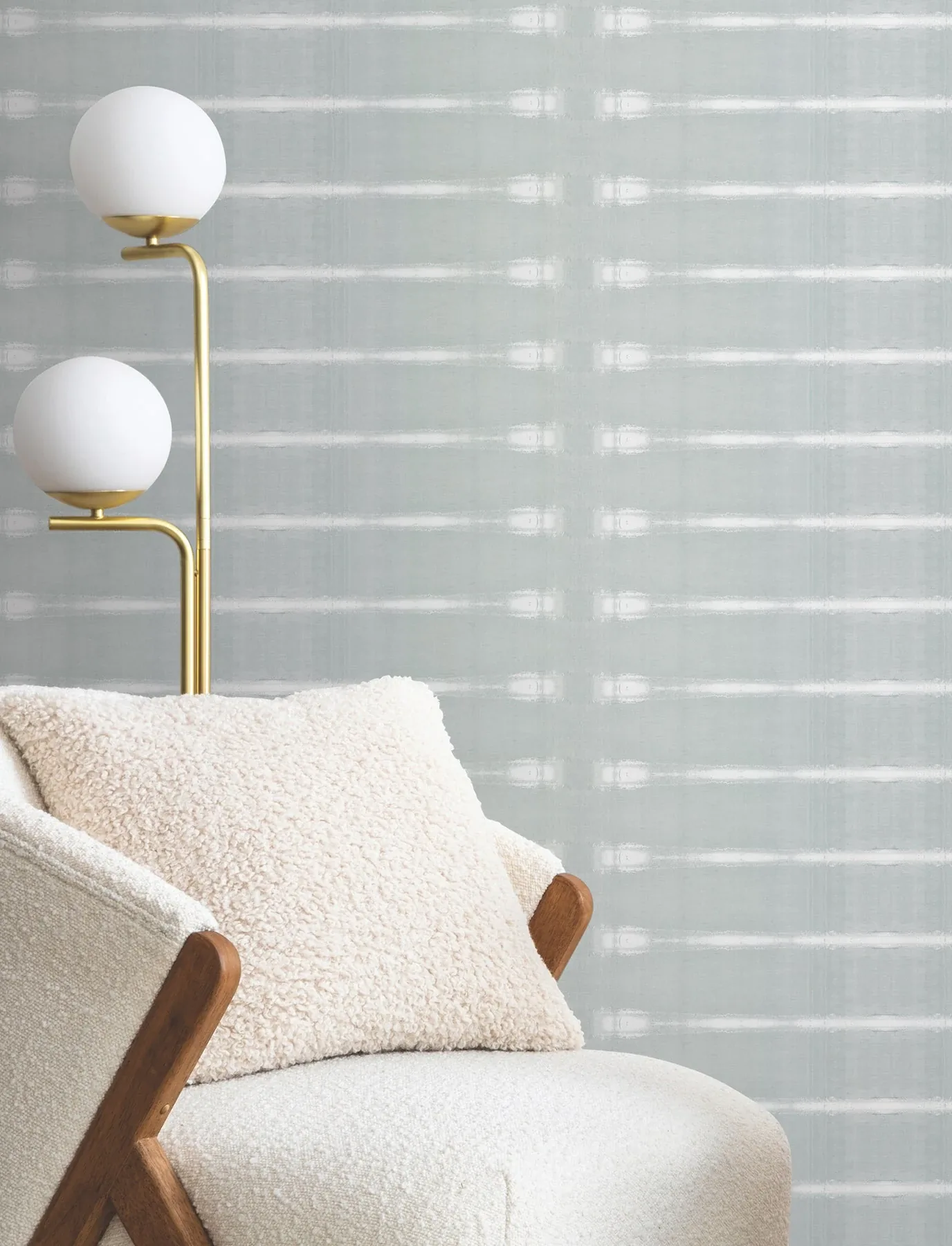 York Wallcoverings Resound Mist Wallpaper | Wallpaper Twins York Wallcoverings Resound Mist Wallpaper - SKU UD2520N