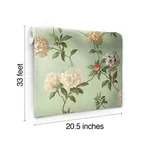 York Wallcoverings Rhododendron Script Blue Wallpaper | Wallpaper Twins York Wallcoverings Rhododendron Script Blue Wallpaper - SKU HA1289