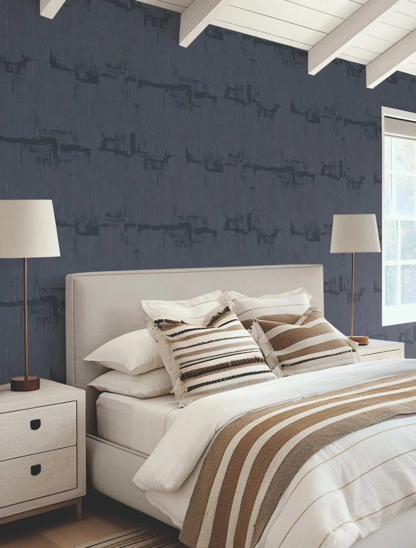 York Wallcoverings Rhythm & Rhyme Night Sky Wallpaper | Wallpaper Twins York Wallcoverings Rhythm & Rhyme Night Sky Wallpaper - SKU FM1061
