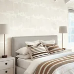York Wallcoverings Rhythm & Rhyme White Wallpaper | Wallpaper Twins York Wallcoverings Rhythm & Rhyme White Wallpaper - SKU FM1064