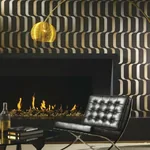 York Wallcoverings Ribbon Black Wallpaper | Wallpaper Twins York Wallcoverings Ribbon Black Wallpaper - SKU Y6221003