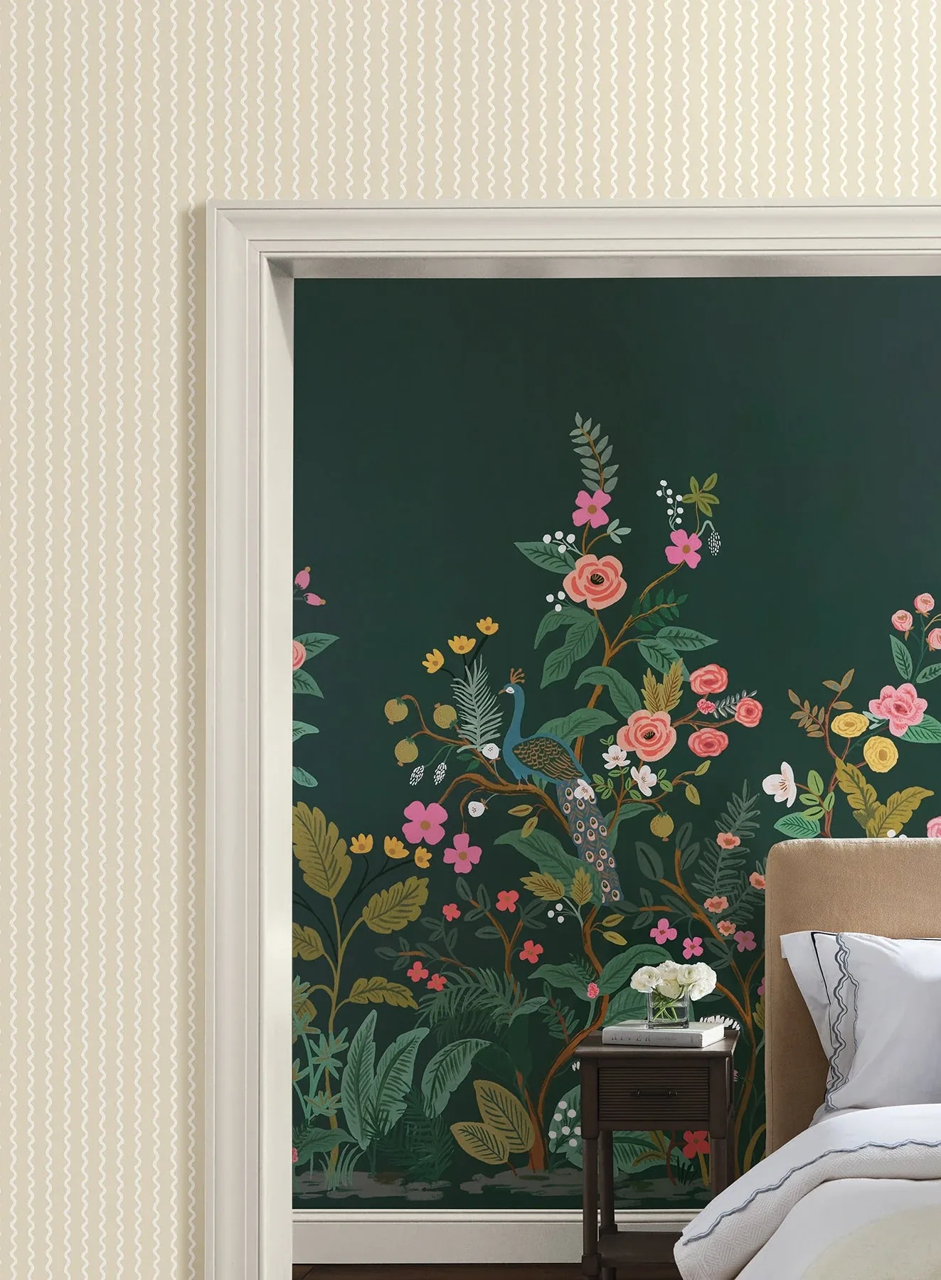 York Wallcoverings Rickrack Linen Wallpaper - SKU RF7554