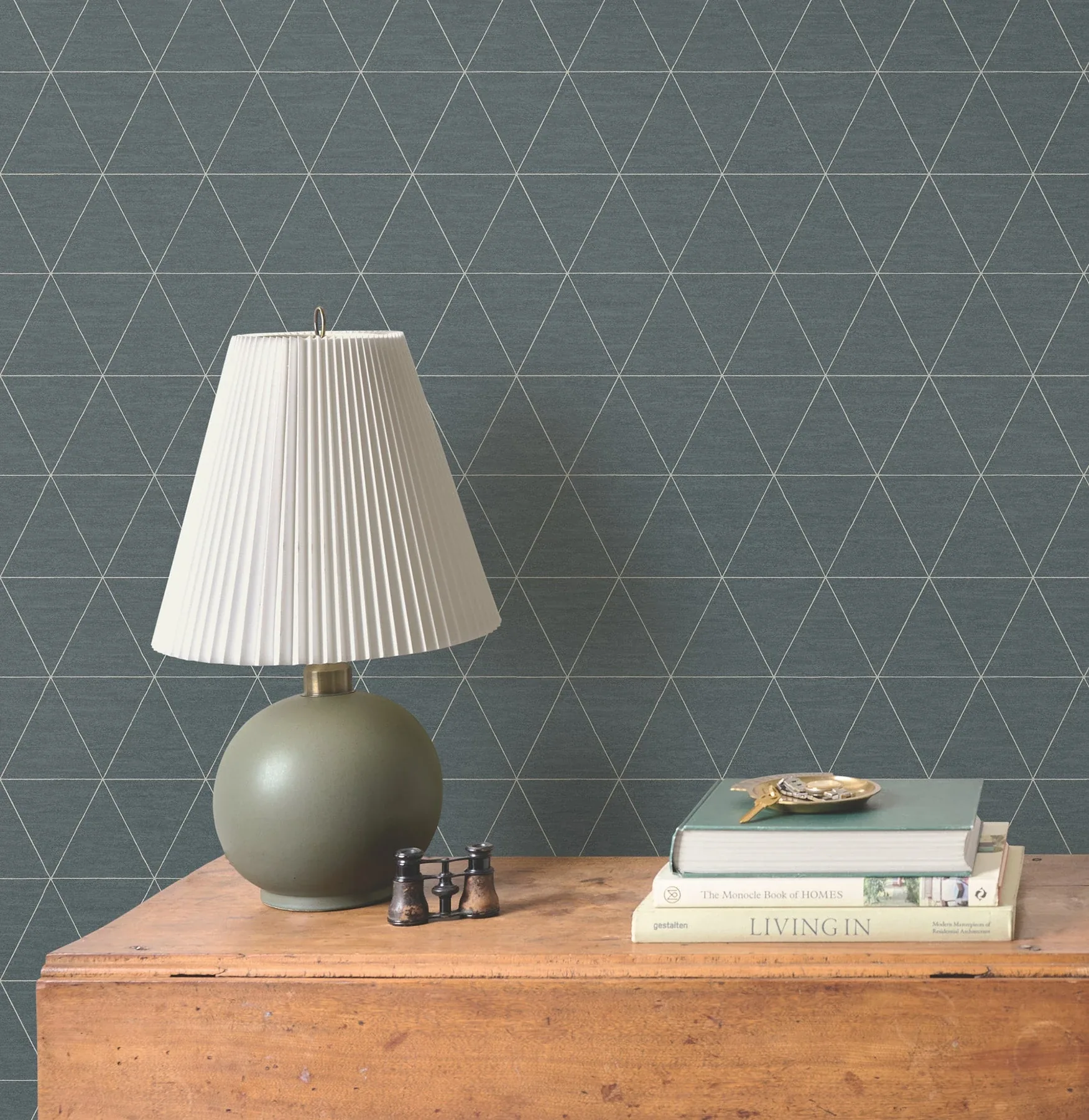 York Wallcoverings Ridge Dark Grey Wallpaper - SKU OM3611