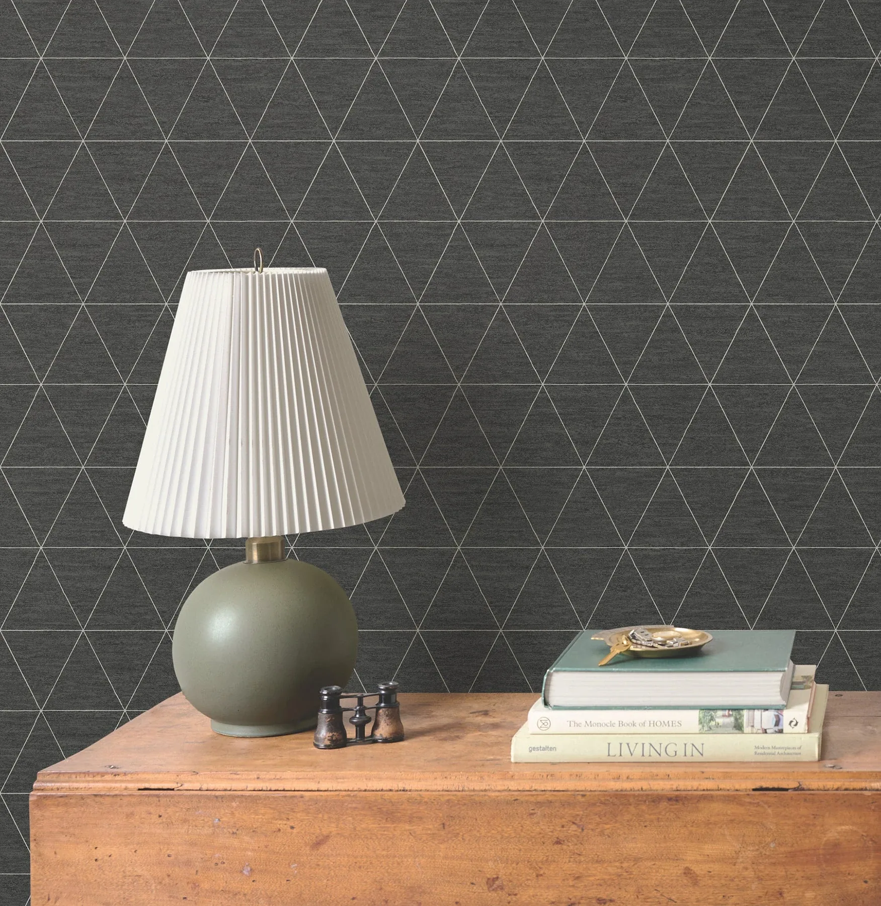 York Wallcoverings Ridge Midnight Wallpaper - SKU OM3613