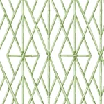 York Wallcoverings Riviera Bamboo Trellis Green Wallpaper - SKU CV4451